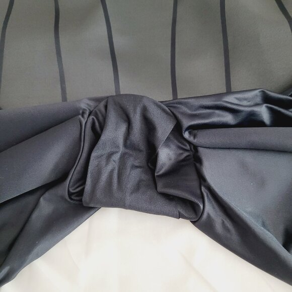 Spanx Total Contour Open Bust Mid Thigh Bodysuit 1X Black Sculpt Fit Corset - Picture 9 of 10